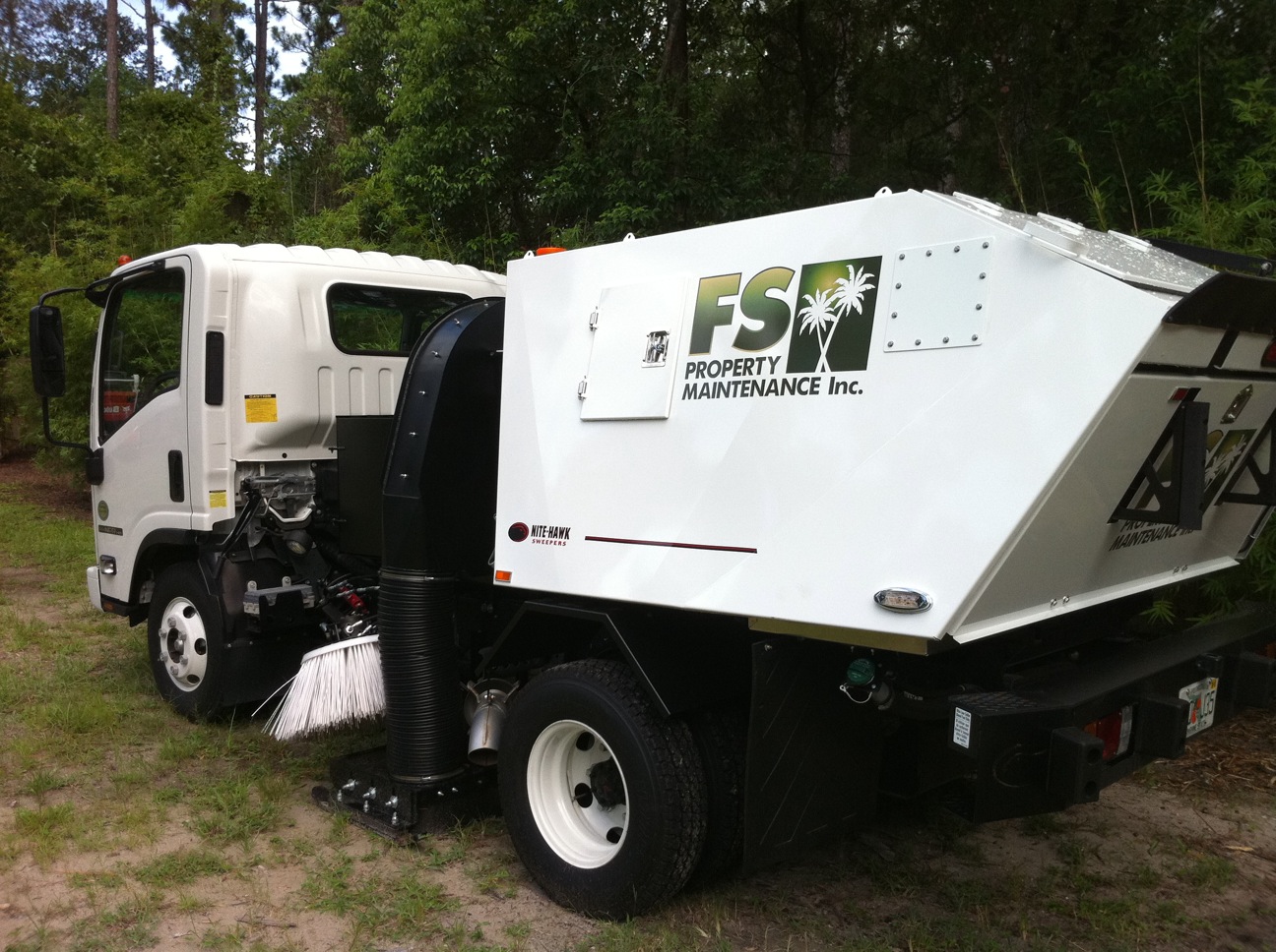 Parking Lot Sweeper